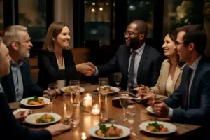 Come organizzare una cena aziendale vincente a Forlanini? Strategie per favorire relazioni durature