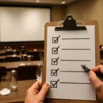 Quali servizi non devono mai mancare in un evento manageriale? La checklist da utilizzare ogni volta