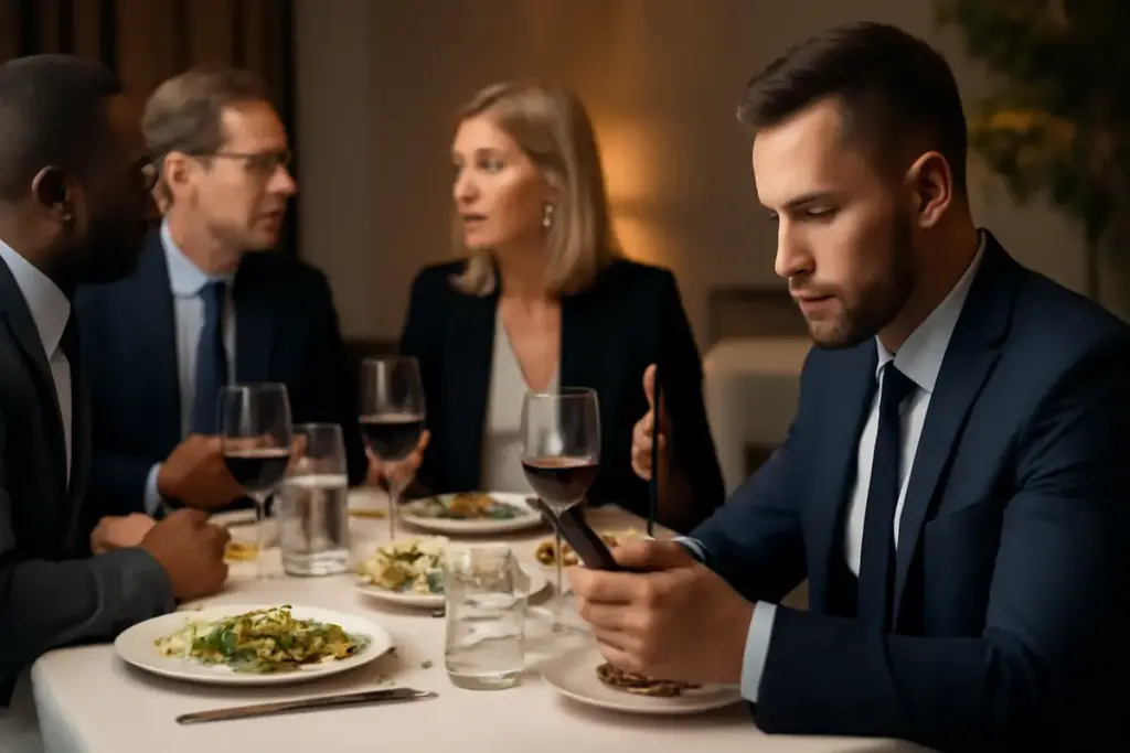 Qual è l’errore più comune nelle cene di networking? Il dettaglio che rischia di rovinare i rapporti