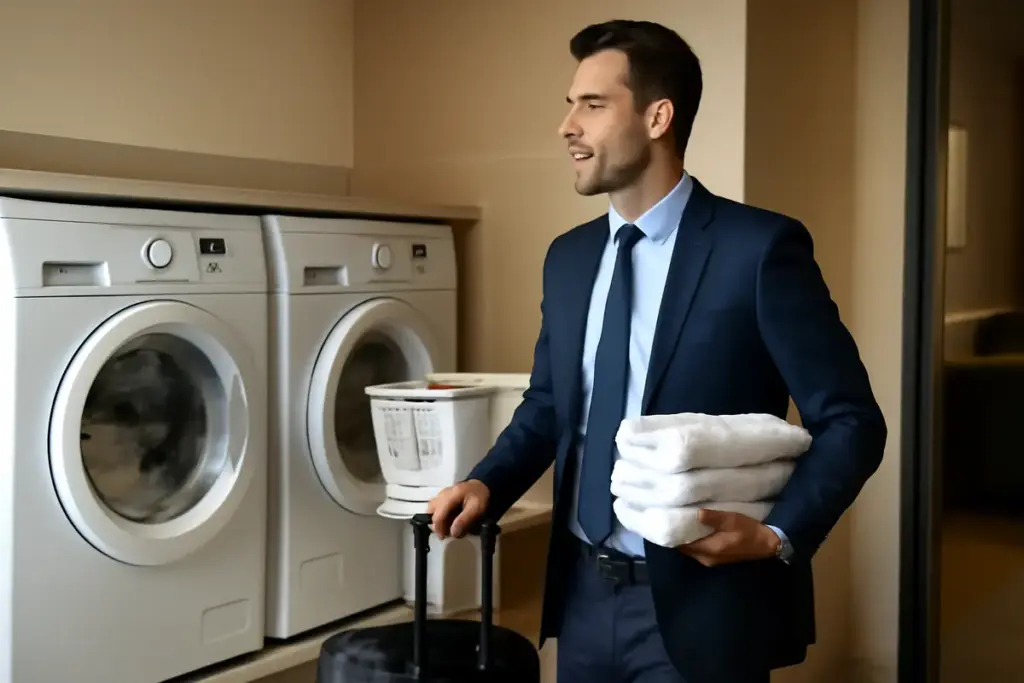 Alloggi con servizio laundry express: il vantaggio pratico per chi viaggia spesso per affari