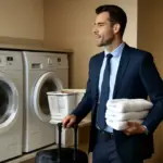 Alloggi con servizio laundry express: il vantaggio pratico per chi viaggia spesso per affari