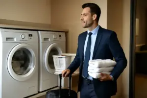 Alloggi con servizio laundry express: il vantaggio pratico per chi viaggia spesso per affari